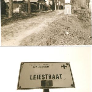 Maldegem: 1) de Lievestraat; 2) de Leiestraat